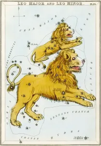 Uranias Mirror Cards Drucke: Leo constellations