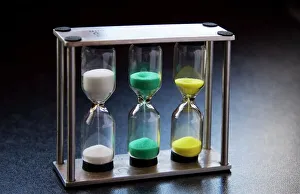 Time Measurement Drucke: Hour glass / Egg time