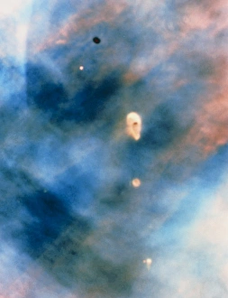 Hubble-Teleskop Drucke: Hubble-Bild von Protosonnen systemen
