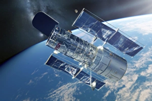 Teleskop im Weltraum Hubble, Kunstwerk