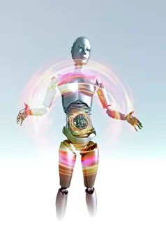 Bilder Datiert 2009: Menschliches Roboterkunstwerk