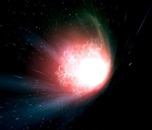 Computer Artwork Space Drucke: Hyperspace, artwork