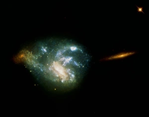 Bilder Datiert 19. Juni 2002: Unregelmäßige Galaxie NGC 7673