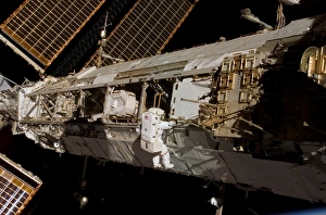 Space Exploration Images Drucke: ISS construction, October 2007