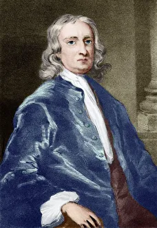 Isaac Newton, englischer Physiker
