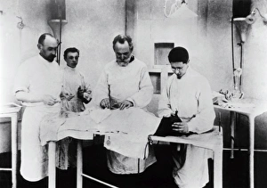 Bilder Datiert 3. April 2003: Iwan Pawlow im Laboratorium