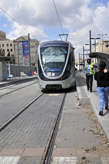 Jerusalem Verkehrsmittel Eisenbahnzug