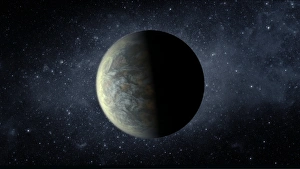 Erde Drucke: Kepler-20f, Kunstwerk C013/9947