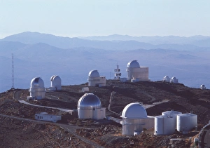 Teleskope Radio Drucke: Astronomisches Observatorium La Silla