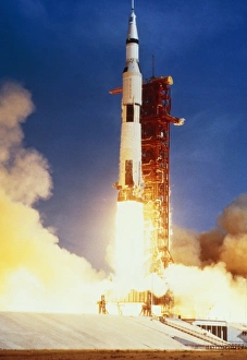 Space Shuttle Drucke: Start von Apollo 11