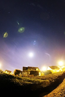 Lens Flare Photography Drucke: Lens flare