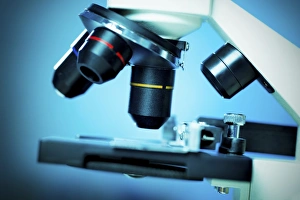 Medical Laboratory Equipment Drucke: Light microscope F006 / 8554