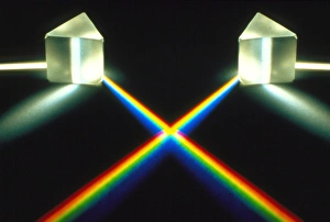 Refraction Of Light Drucke: Light through prisms