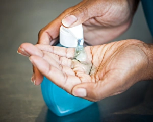 Hand Hygiene Drucke: Liquid soap