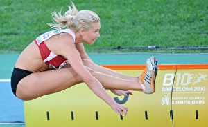 Long Jump Athlete Drucke: Long jumper