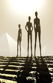 Verwandte Bilder Drucke: Niedrige Schwerkraft-Alien Kunstwerke