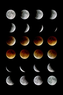 Total Lunar Eclipse Drucke: Lunar eclipse