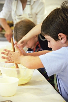 Backen von Kuchen