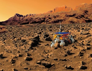 Mars-Rover Drucke: Marsforschung