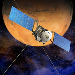 Mission Mars Express Kunstwerk