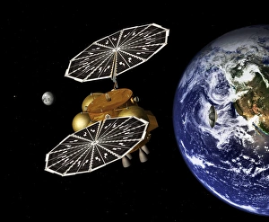 NASA Mars Mission Drucke: Mars sample return mission, artwork C018 / 2063