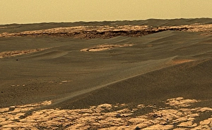 Boden von Mars, Bild der Rover-Opportunity