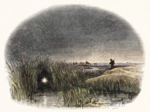 Bilder Datiert 22. August 2005: Marsh light