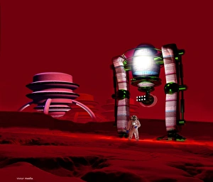 Mars Exploration Drucke: Martian colony