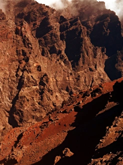 Geologisch Drucke: Marslandchaft