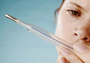 Fever Symptoms Drucke: Measuring temperature