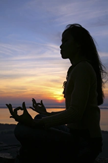 Relaxation By The Sea Drucke: Meditation