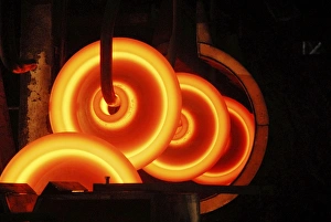 Industrial Metal Processing Drucke: Metal rolling mill