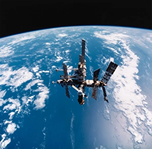 Soviet Space Program Drucke: Mir space station
