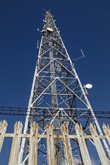 Telecommunication Tower Drucke: Mobile phone base station