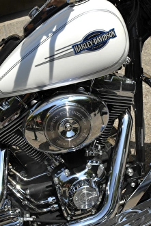 Harley-Davidson Drucke: Motorradmotor