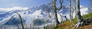 Drucke von Gipfel von Mount Waddington im kanadischen Rocky Mountains ist mit einer Höhe von 2630 Metern hoch und wurde nach dem britisch-kanadischen Bergbauingenieur Alfred Waddington benannt Bilder Datiert 2004 April: Gipfel von Mount Waddington