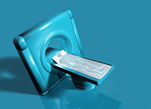 Healthcare Diagnostic Tools Drucke: MRI scanner, artwork