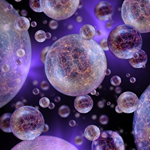 Space Time Continuum Drucke: Multiverse, artwork