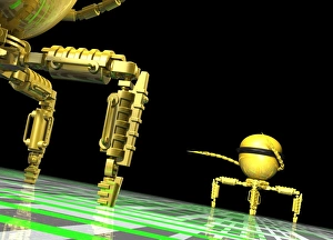 Nanorobotics Drucke: Nanorobots, artwork