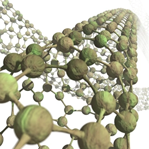 Carbon Allotrope Drucke: Nanotube technology, artwork