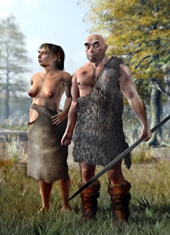 Neandertaler, Kunstwerk