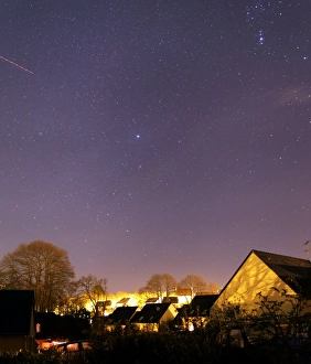 Starry Night Sky Images Drucke: Night sky at dawn