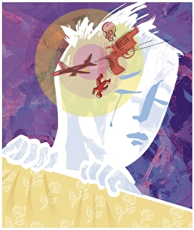 Conceptual Artwork Drucke: Nightmare, conceptual image