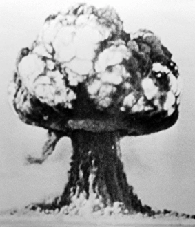 Mushroom Cloud Formation Drucke: Nuclear explosion