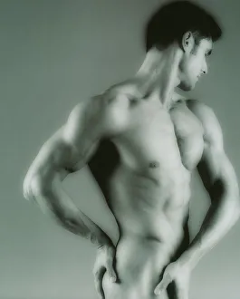Menschlicher Körper Drucke: Nude man