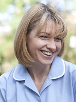Healthcare Professional Smile Drucke: Nurse smiling