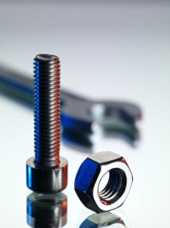 Industrial Hardware Drucke: Nut and bolt