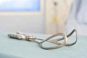 Medical Instrument Drucke: Obstetric forceps