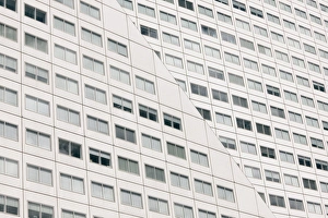 Energy Efficient Architecture Drucke: Office block windows