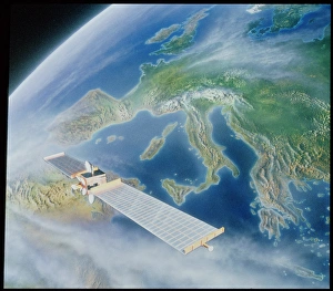 Bilder aus dem Jahr 1990: Olympusklassen-Satellit